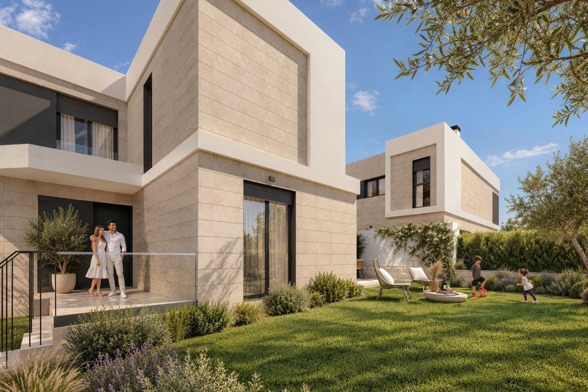Nieuwbouw Woningen - Geschakelde woning -
Muchamiel - Mutxamel