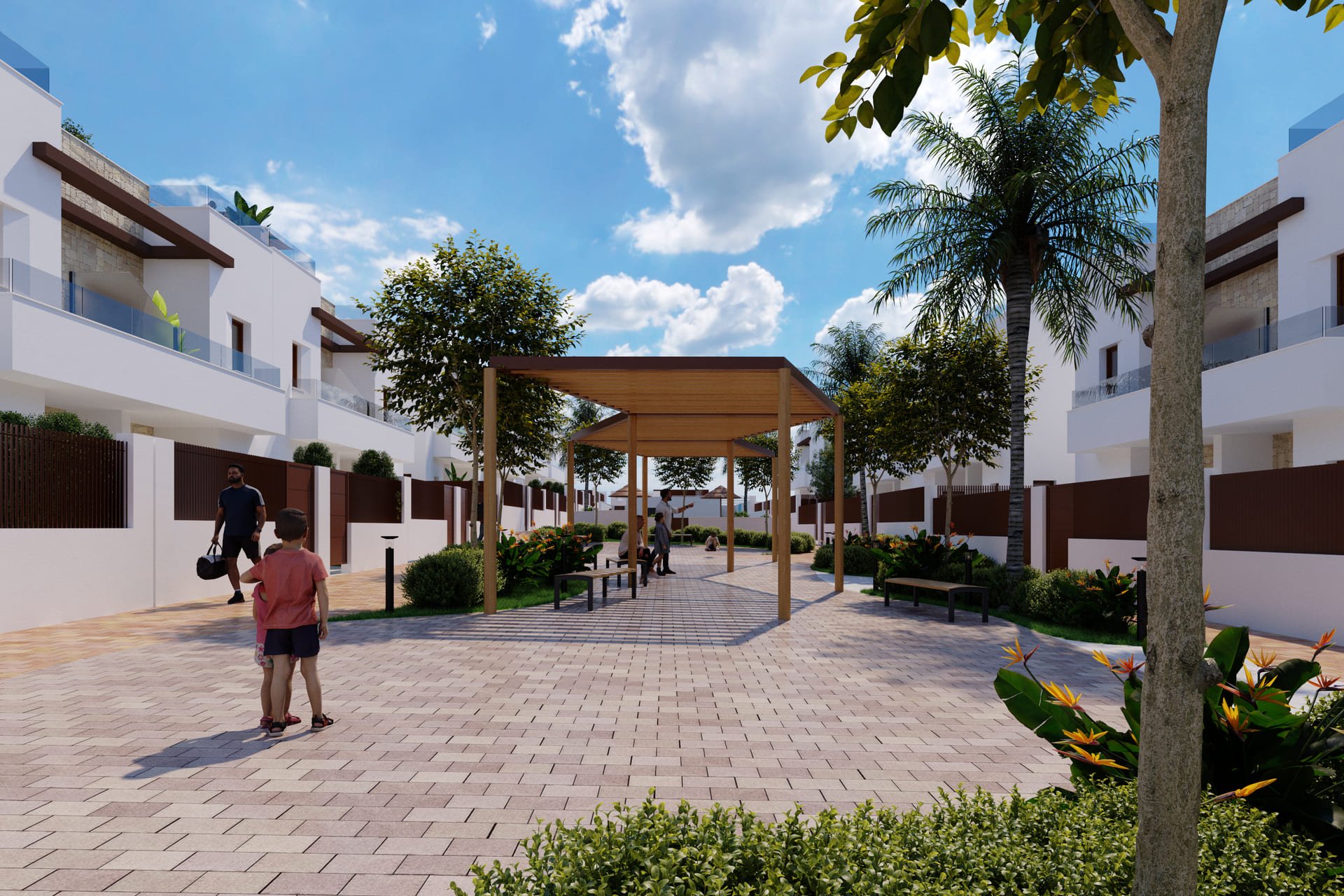 Nieuwbouw Woningen - Geschakelde woning -
Orihuela Costa