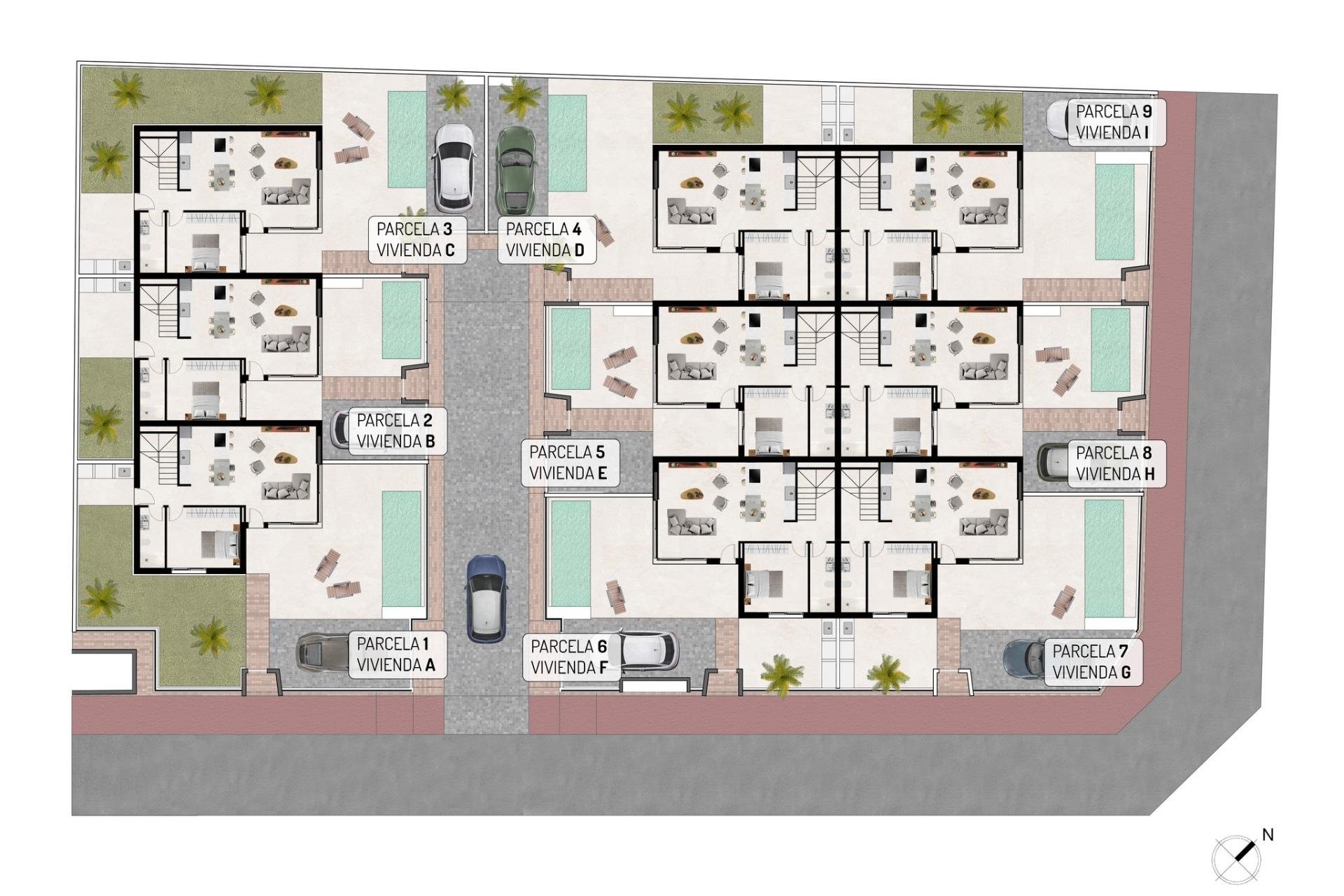 Nieuwbouw Woningen - Herenhuis -
Benijofar