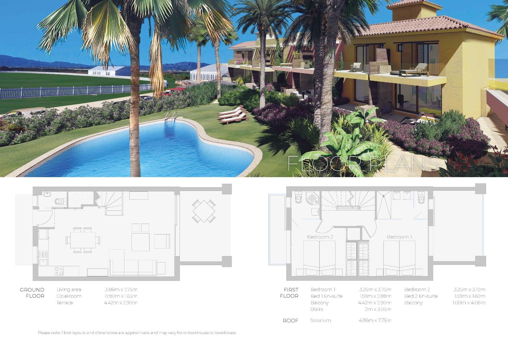 Nieuwbouw Woningen - Herenhuis -
Cuevas Del Almanzora - Desert Spring Golf