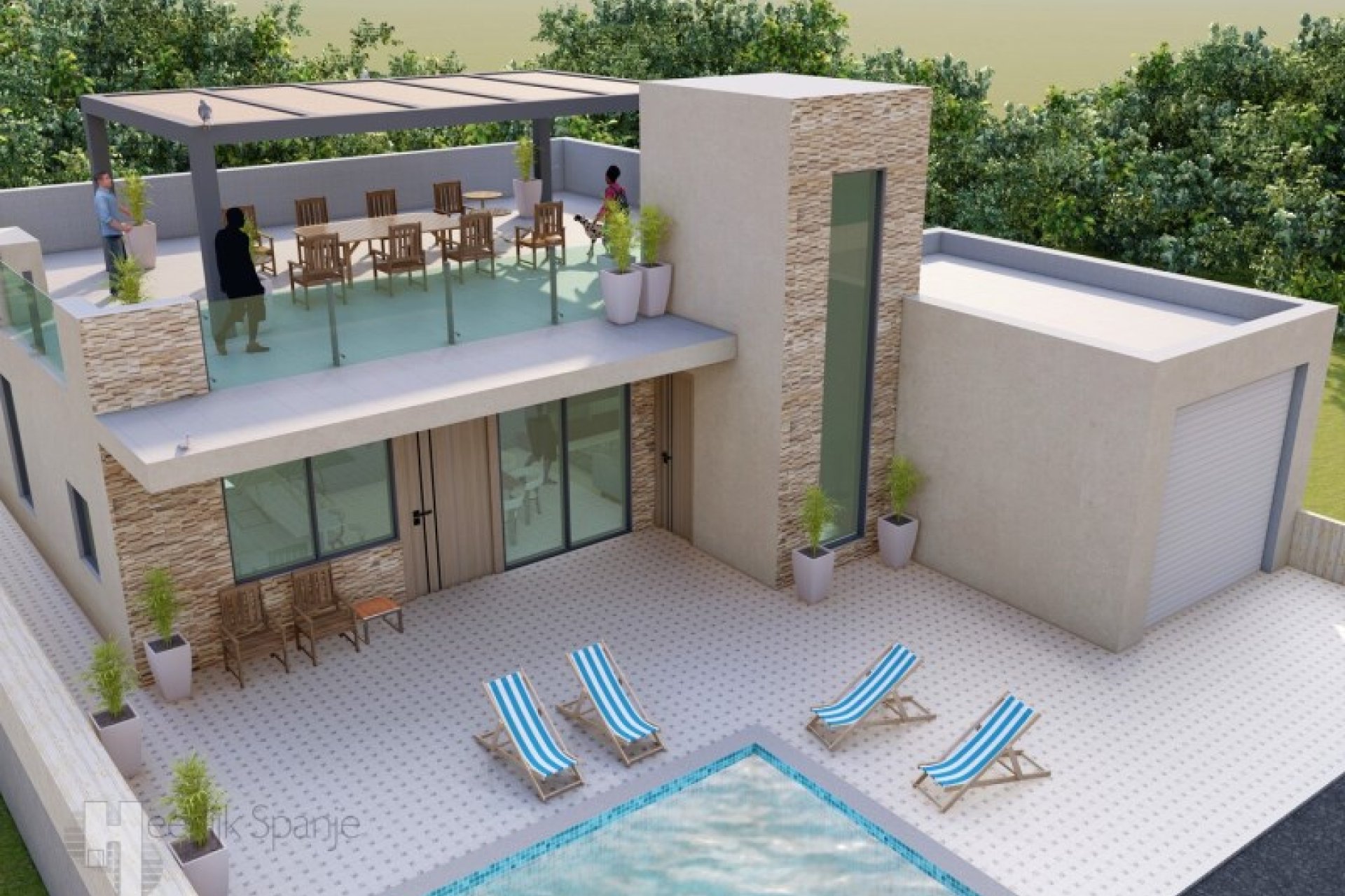 Nieuwbouw Woningen - Herenhuis -
Fuente Álamo de Murcia - Centro