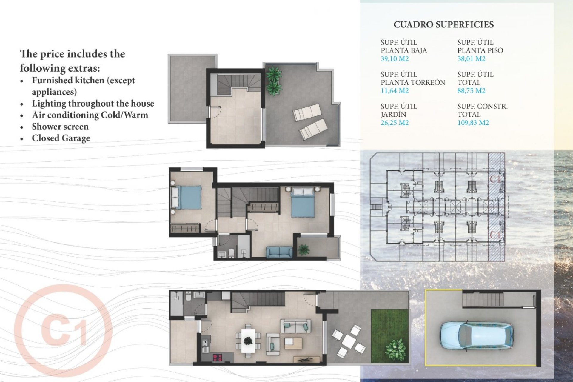 Nieuwbouw Woningen - Herenhuis -
La Manga del Mar Menor - La Manga