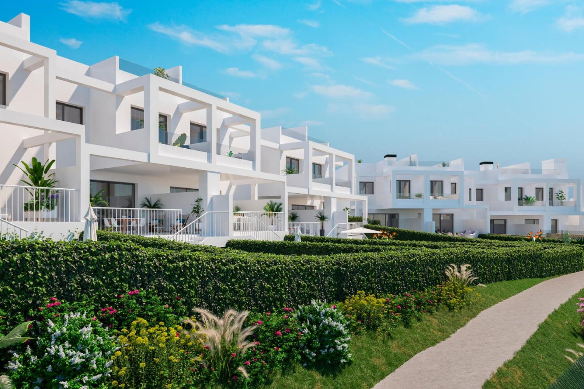 Nieuwbouw Woningen - Herenhuis -
Manilva - Duquesa Sur