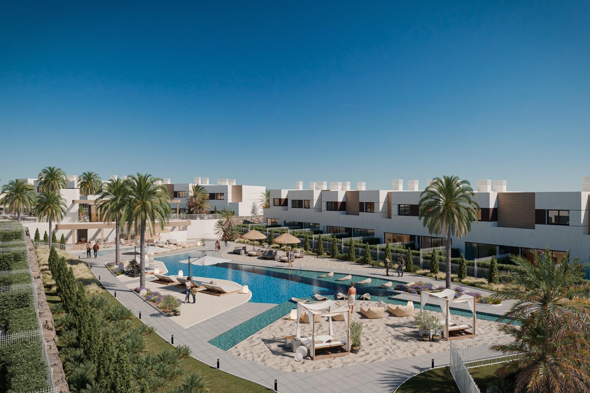 Nieuwbouw Woningen - Herenhuis -
Mijas - Hipódromo Costa del Sol