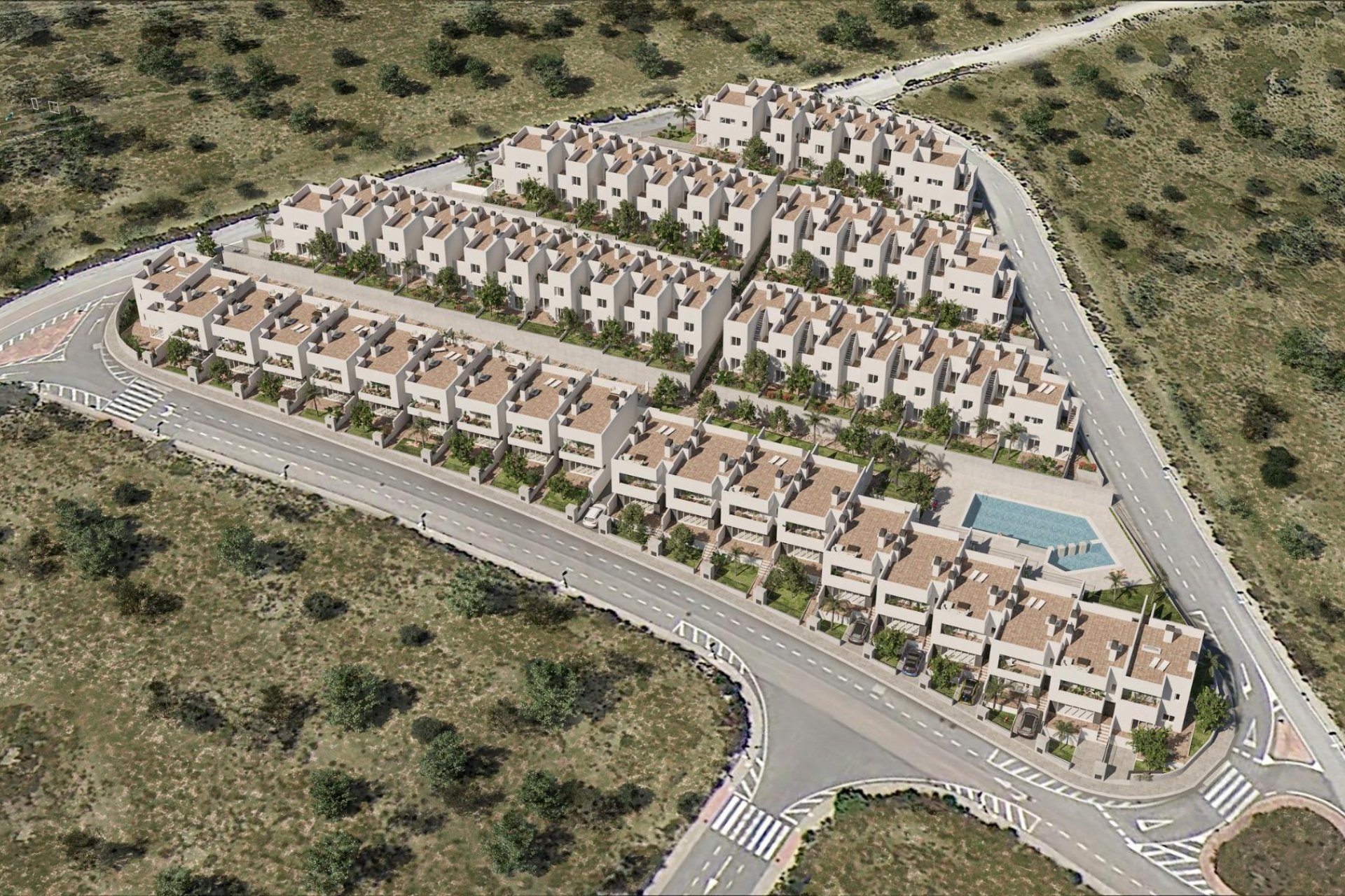 Nieuwbouw Woningen - Herenhuis -
Monforte del Cid - Alenda Golf