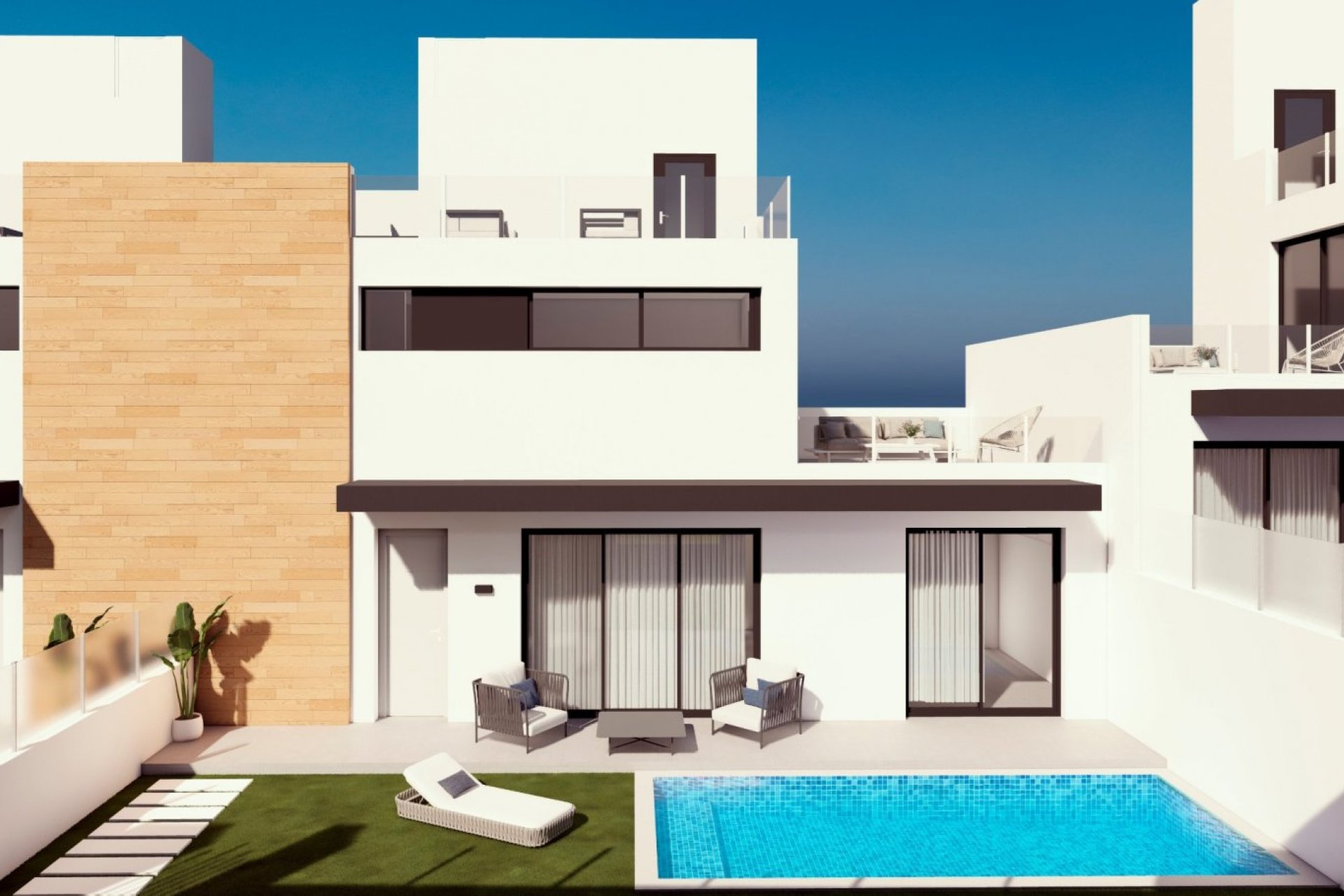 Nieuwbouw Woningen - Herenhuis -
Orihuela Costa - Las Filipinas