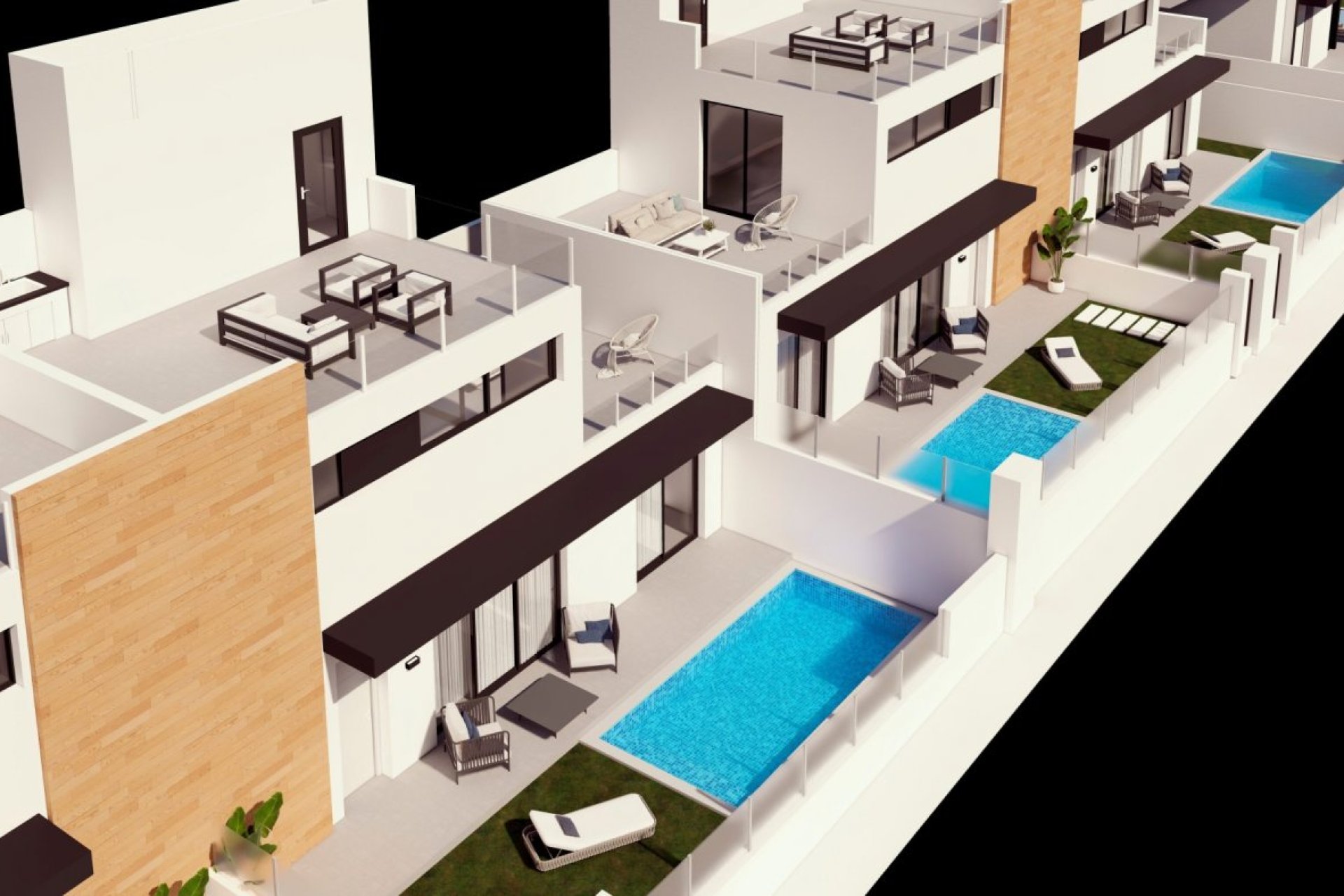 Nieuwbouw Woningen - Herenhuis -
Orihuela Costa - Las Filipinas