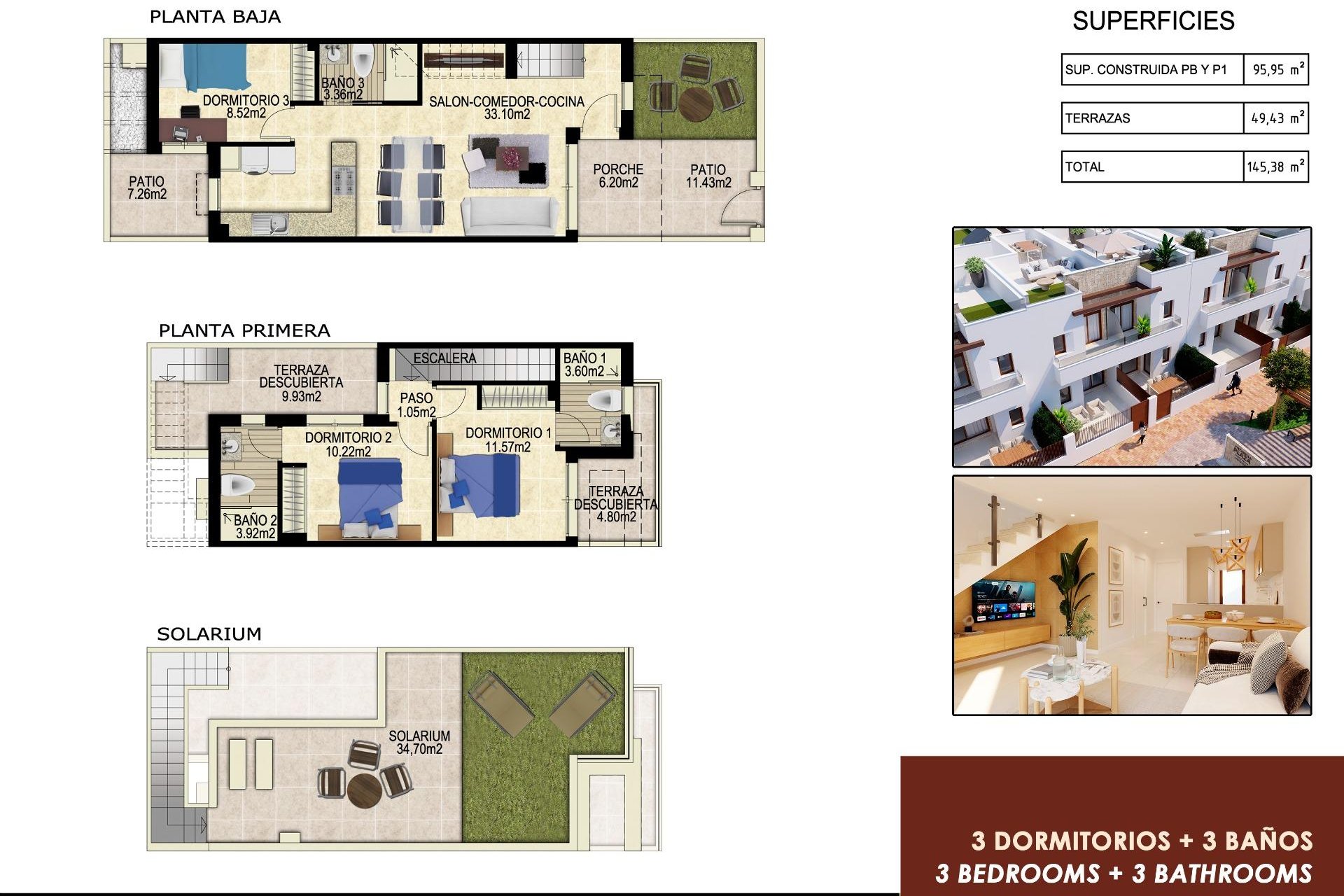 Nieuwbouw Woningen - Herenhuis -
Orihuela - Vistabella Golf