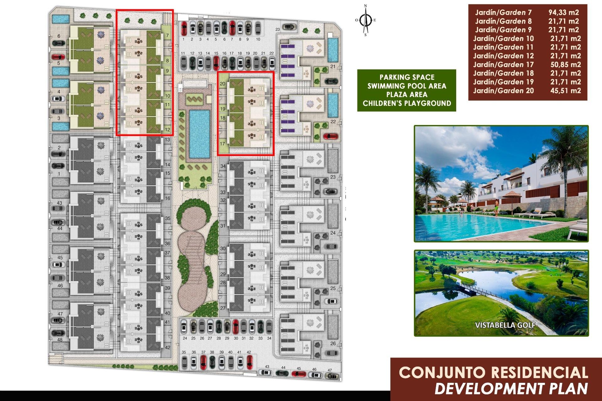 Nieuwbouw Woningen - Herenhuis -
Orihuela - Vistabella Golf