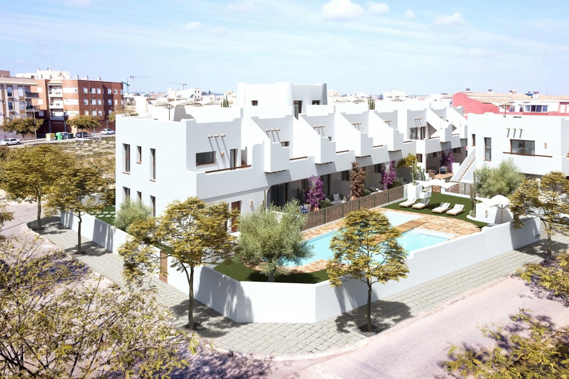 Nieuwbouw Woningen - Herenhuis -
Pilar de la Horadada - pueblo