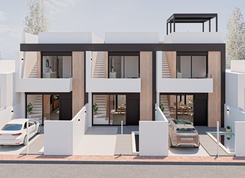 Nieuwbouw Woningen - Herenhuis -
San Pedro del Pinatar - Pueblo