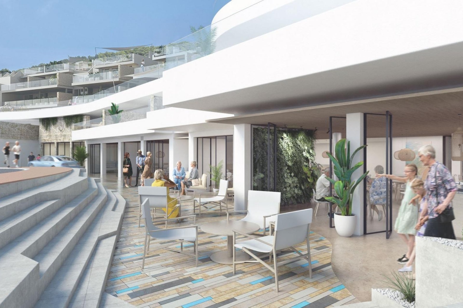 Nieuwbouw Woningen - Penthouse -
Arenal d´en Castell - pueblo