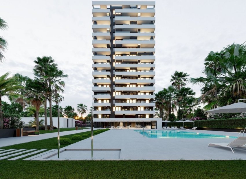 Nieuwbouw Woningen - Penthouse -
Calpe - Playa Arenal-bol