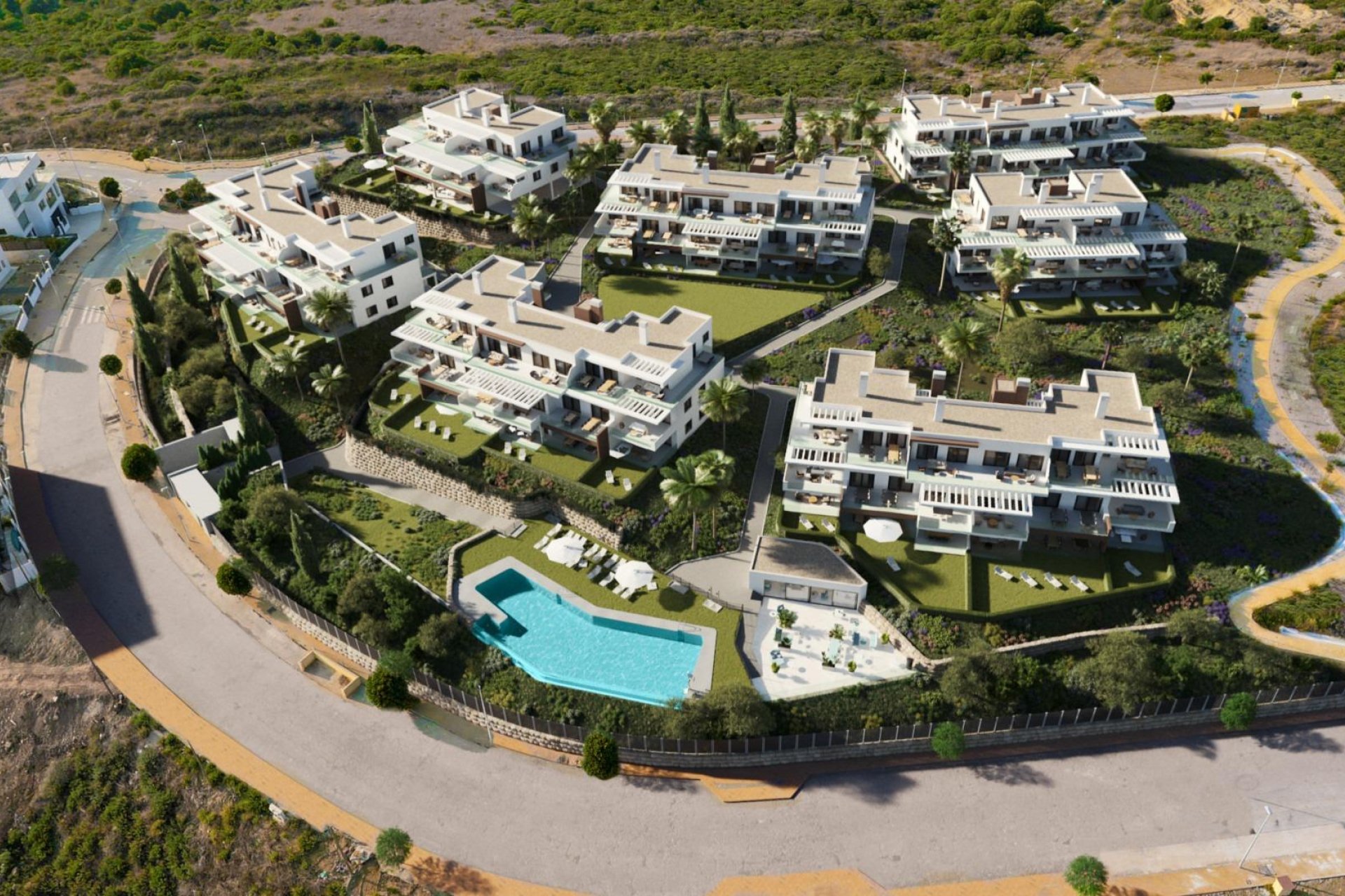 Nieuwbouw Woningen - Penthouse -
Casares - Camarate