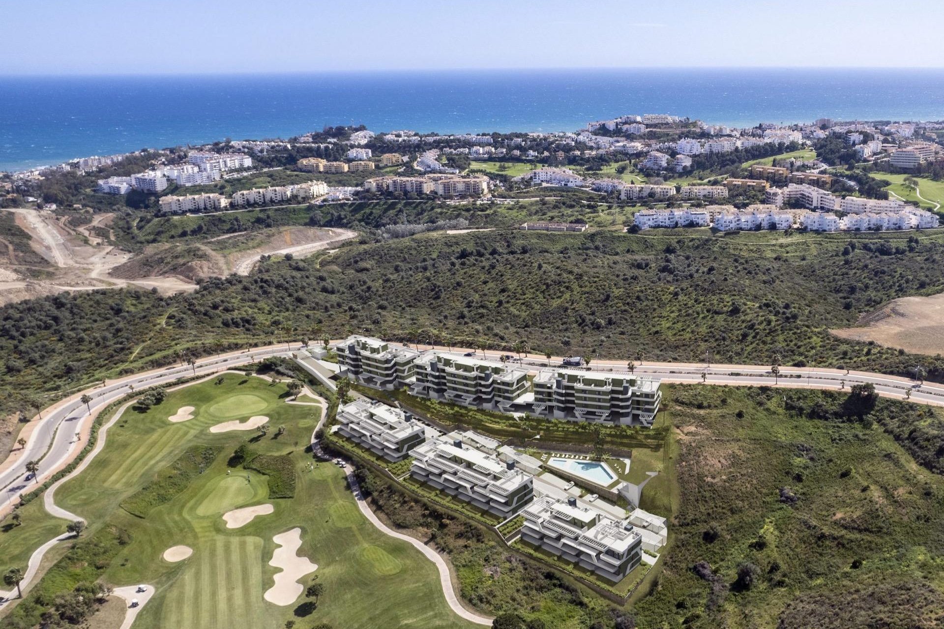 Nieuwbouw Woningen - Penthouse -
Mijas - Calaburra - Chaparral