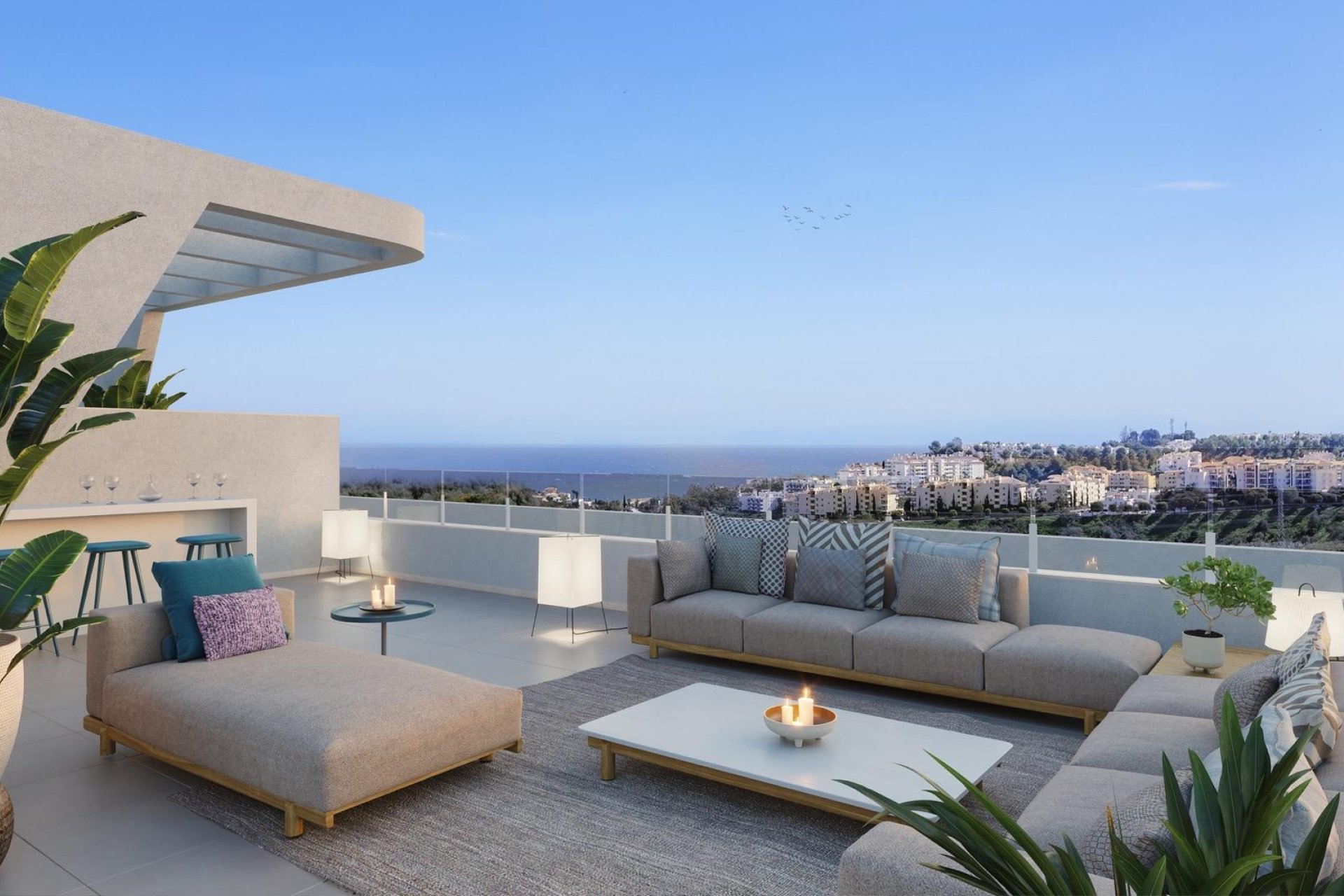 Nieuwbouw Woningen - Penthouse -
Mijas - Calaburra - Chaparral