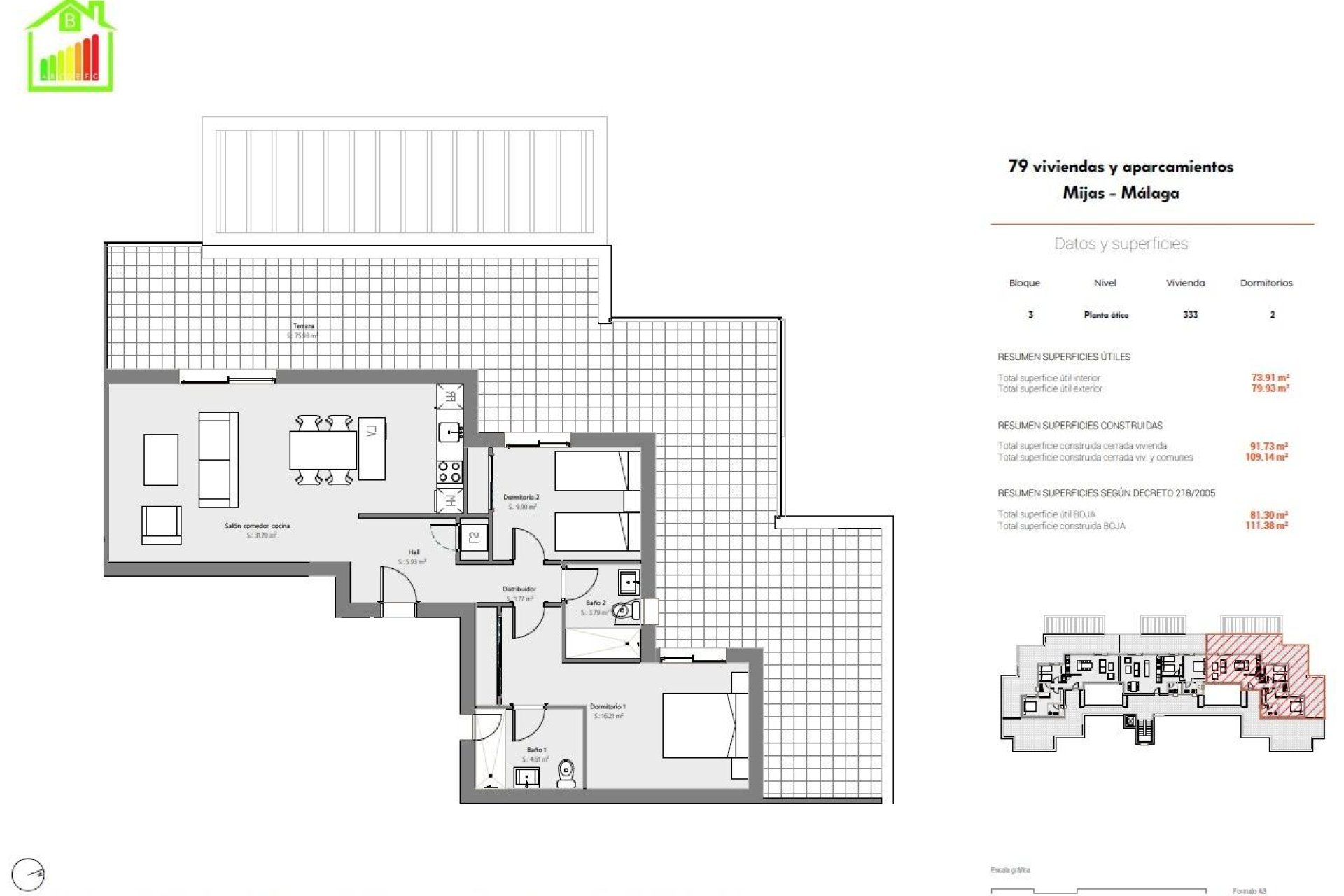 Nieuwbouw Woningen - Penthouse -
Mijas - Lagar Martell