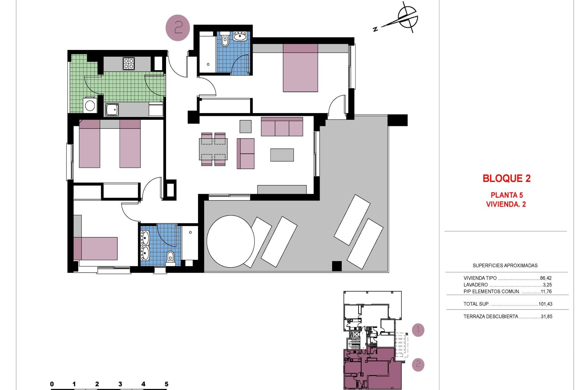 Nieuwbouw Woningen - Penthouse -
Pilar de la Horadada - Mil Palmeras