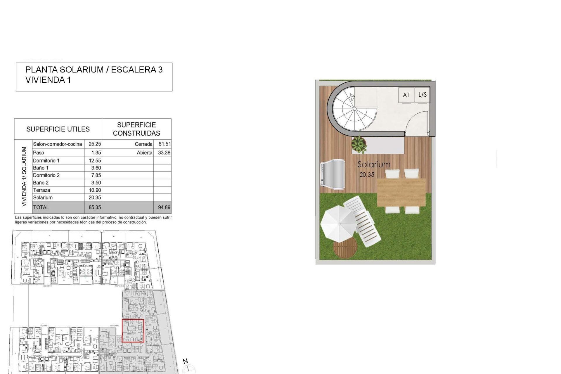 Nieuwbouw Woningen - Penthouse -
Santa Pola - Estacion de autobuses