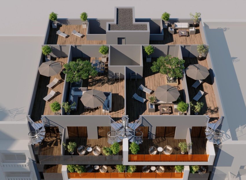 Nieuwbouw Woningen - Penthouse -
Torrevieja - Centro