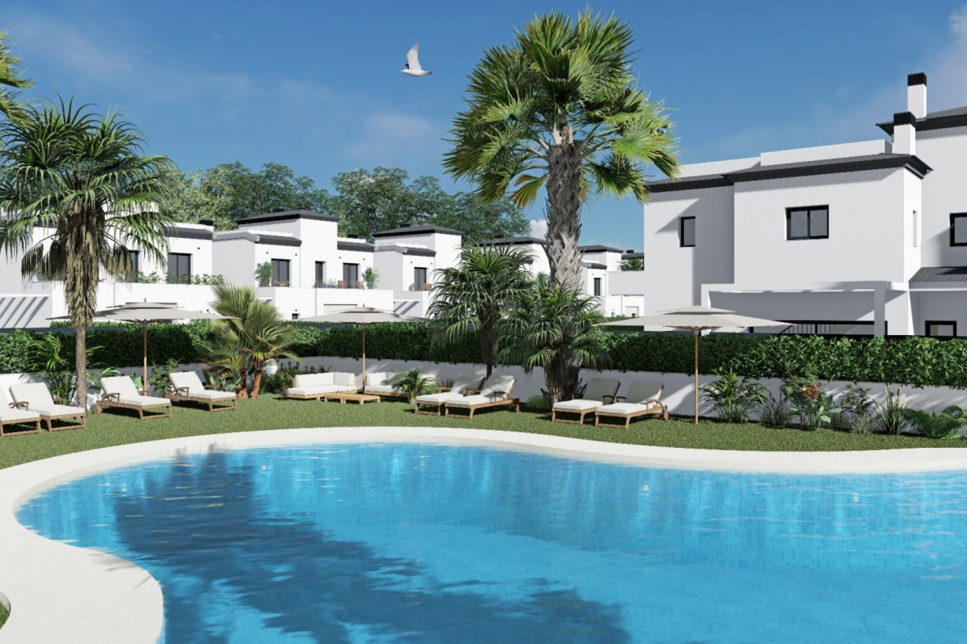 Nieuwbouw Woningen - Quad House -
Gran Alacant - Centro Comercial Ga