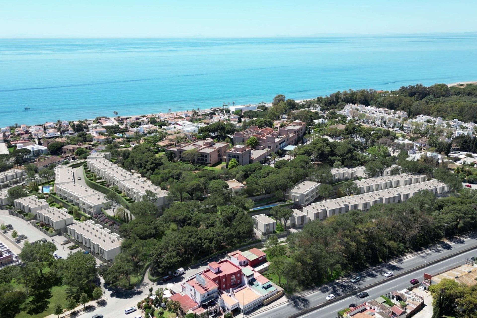 Nieuwbouw Woningen - Town House -
Marbella - Las Chapas - Alicate Playa