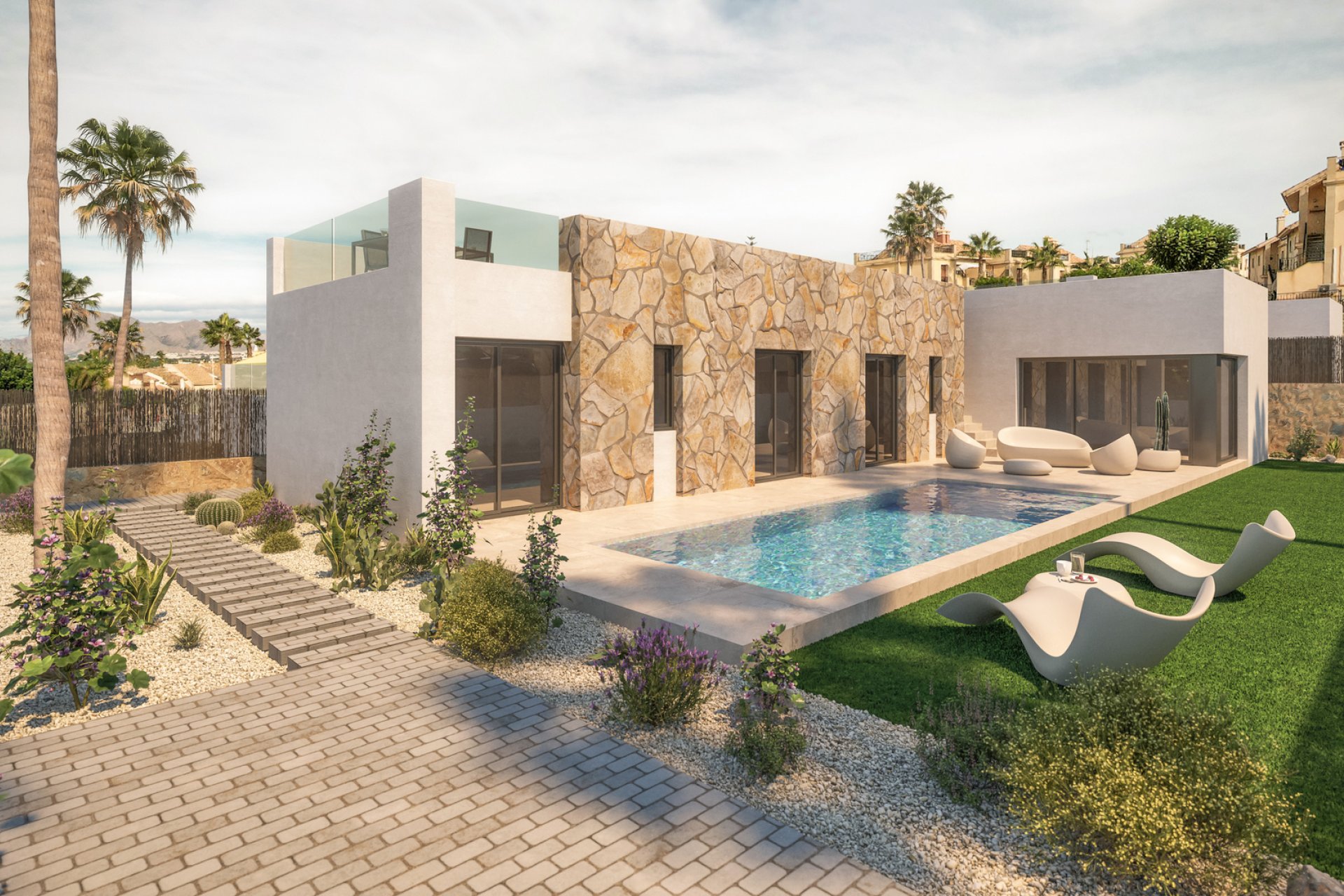 Nieuwbouw Woningen - Villa -
Algorfa - La Finca Golf