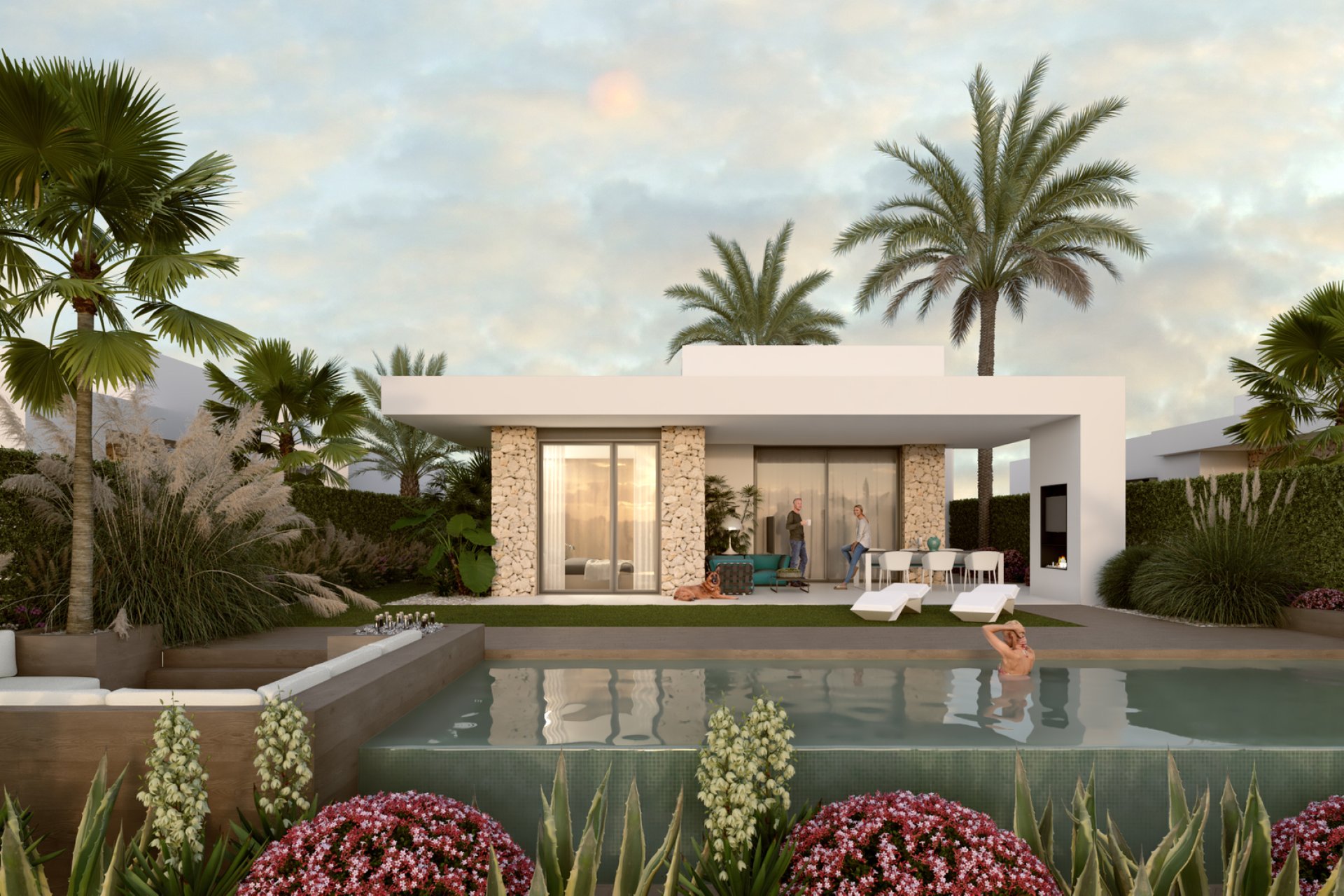 Nieuwbouw Woningen - Villa -
Algorfa - La Finca Golf