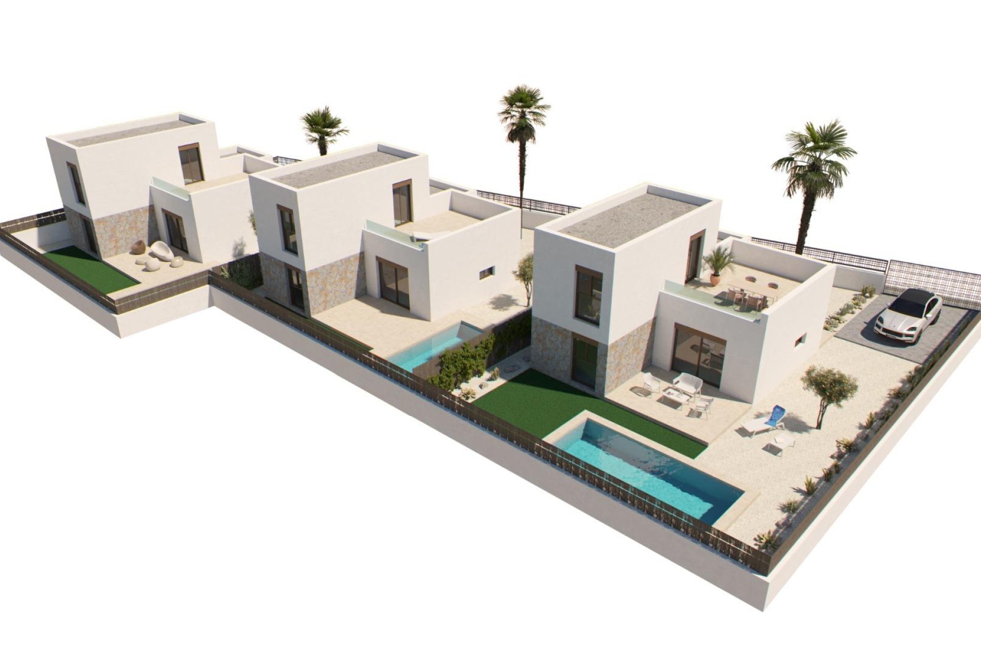 Nieuwbouw Woningen - Villa -
Algorfa - La Finca Golf