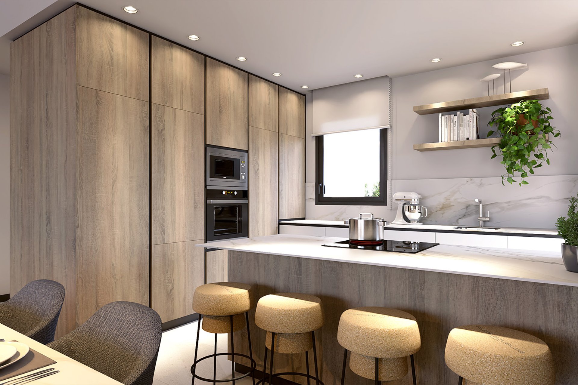 Nieuwbouw Woningen - Villa -
Algorfa