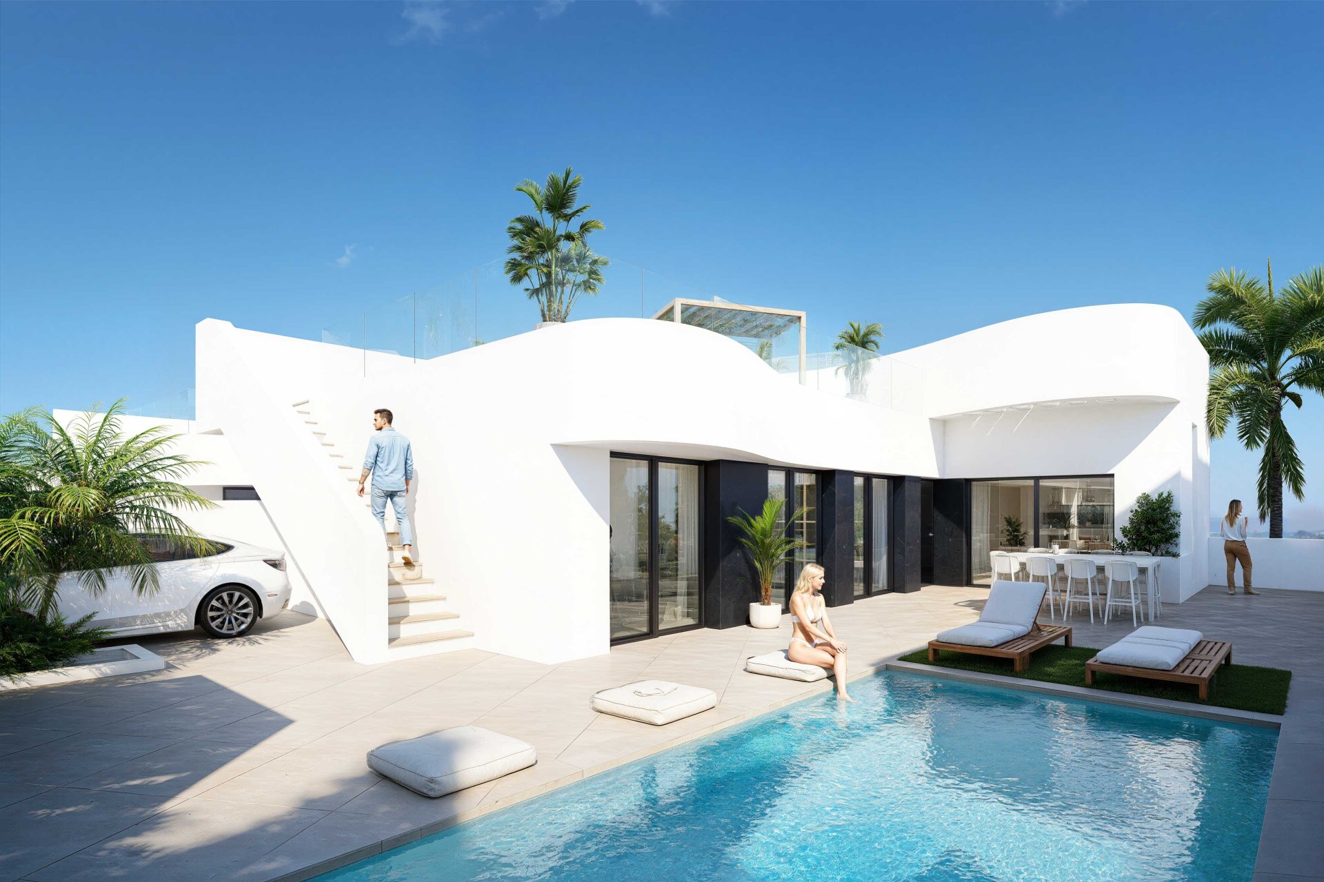 Nieuwbouw Woningen - Villa -
Algorfa