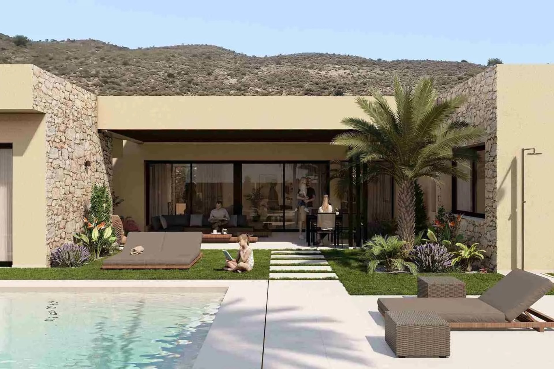 Nieuwbouw Woningen - Villa -
Baños y Mendigo