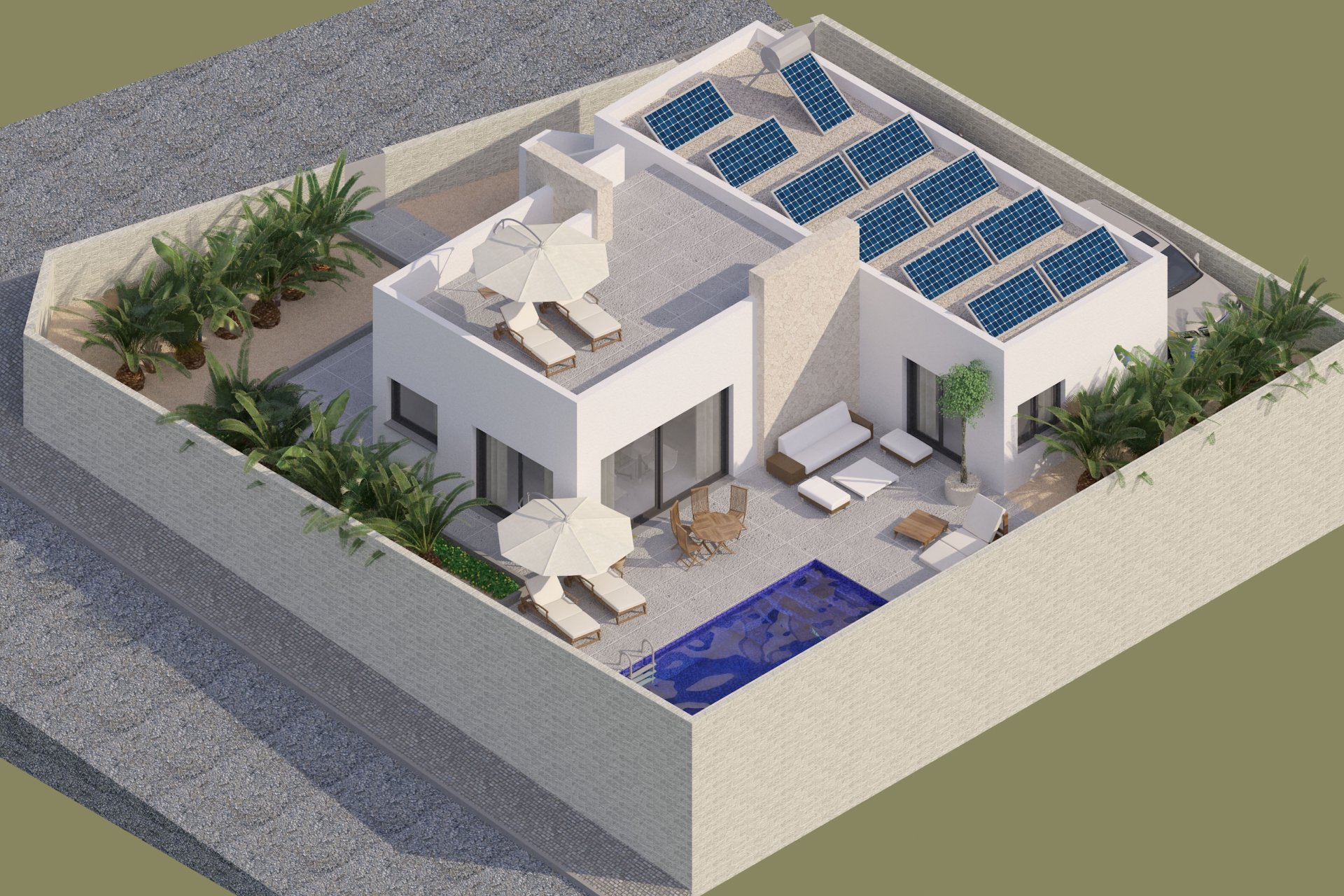 Nieuwbouw Woningen - Villa -
Benijofar