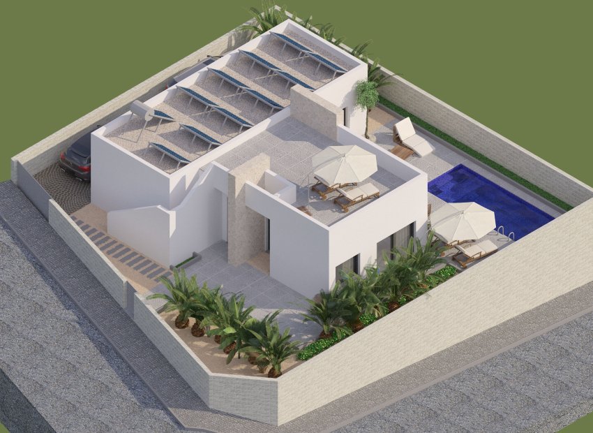 Nieuwbouw Woningen - Villa -
Benijofar