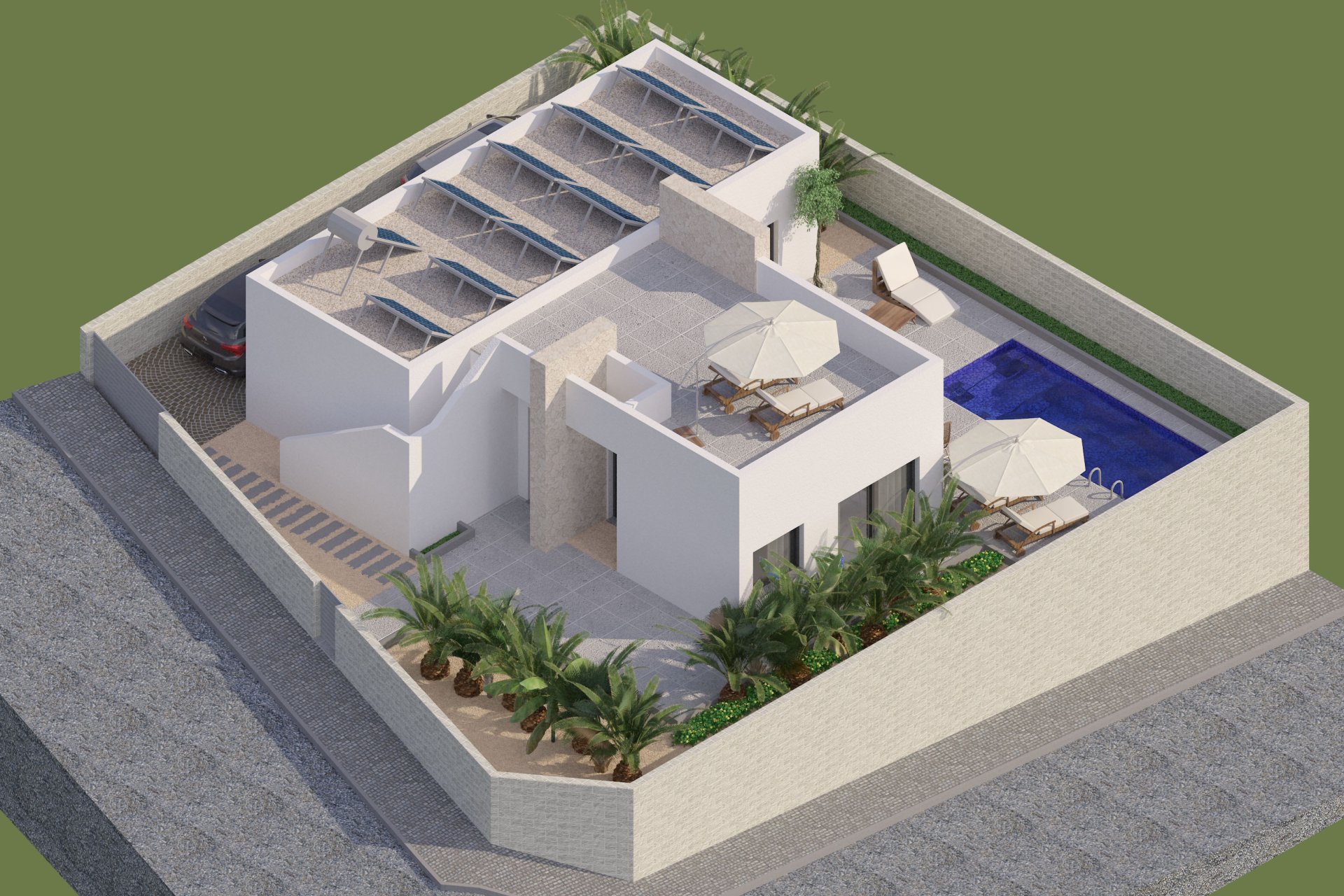 Nieuwbouw Woningen - Villa -
Benijofar