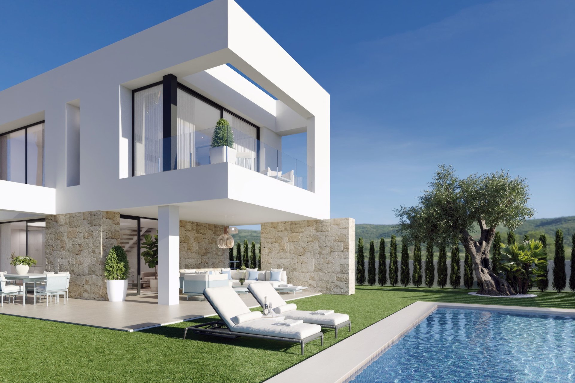 Nieuwbouw Woningen - Villa -
Finestrat