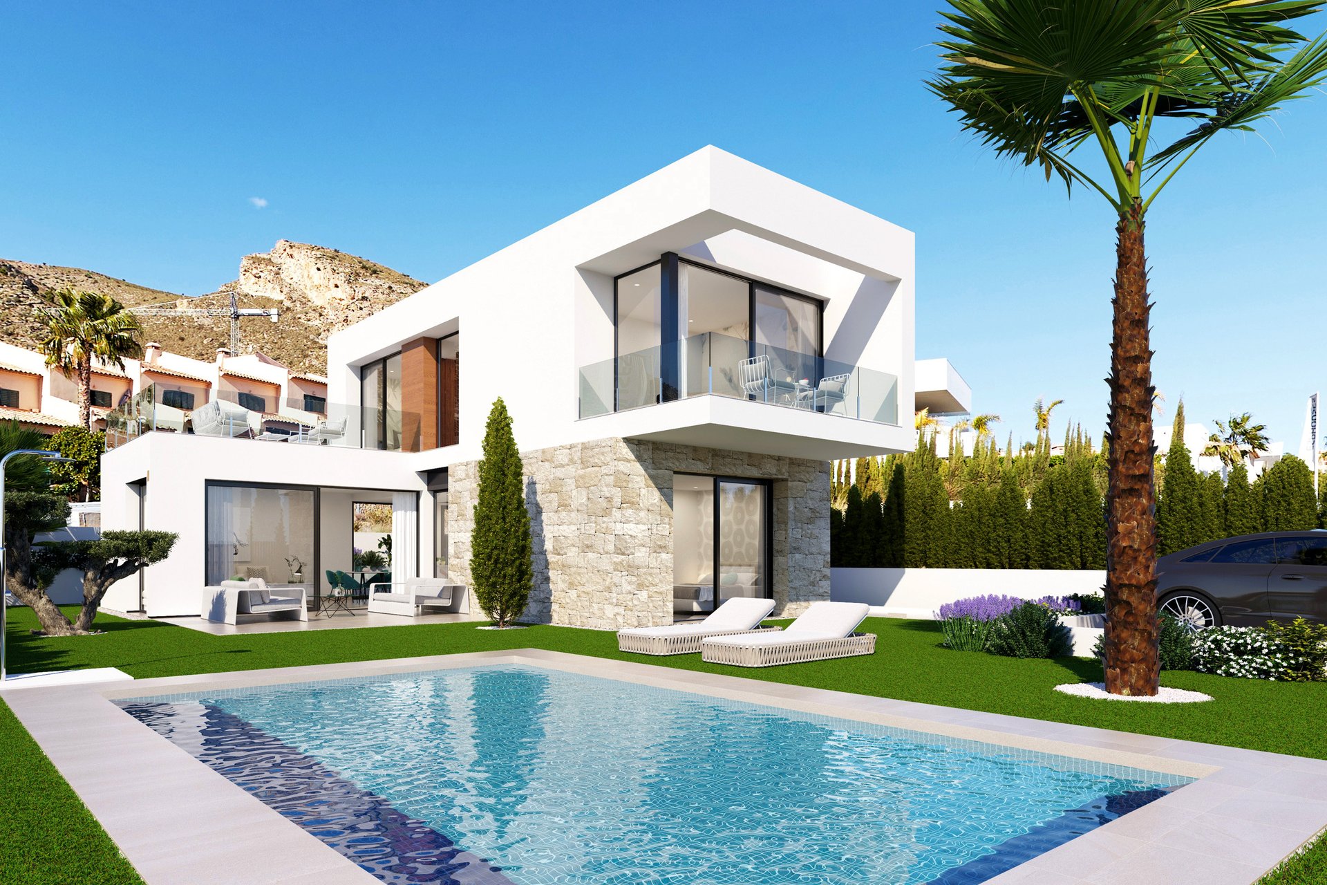 Nieuwbouw Woningen - Villa -
Finestrat