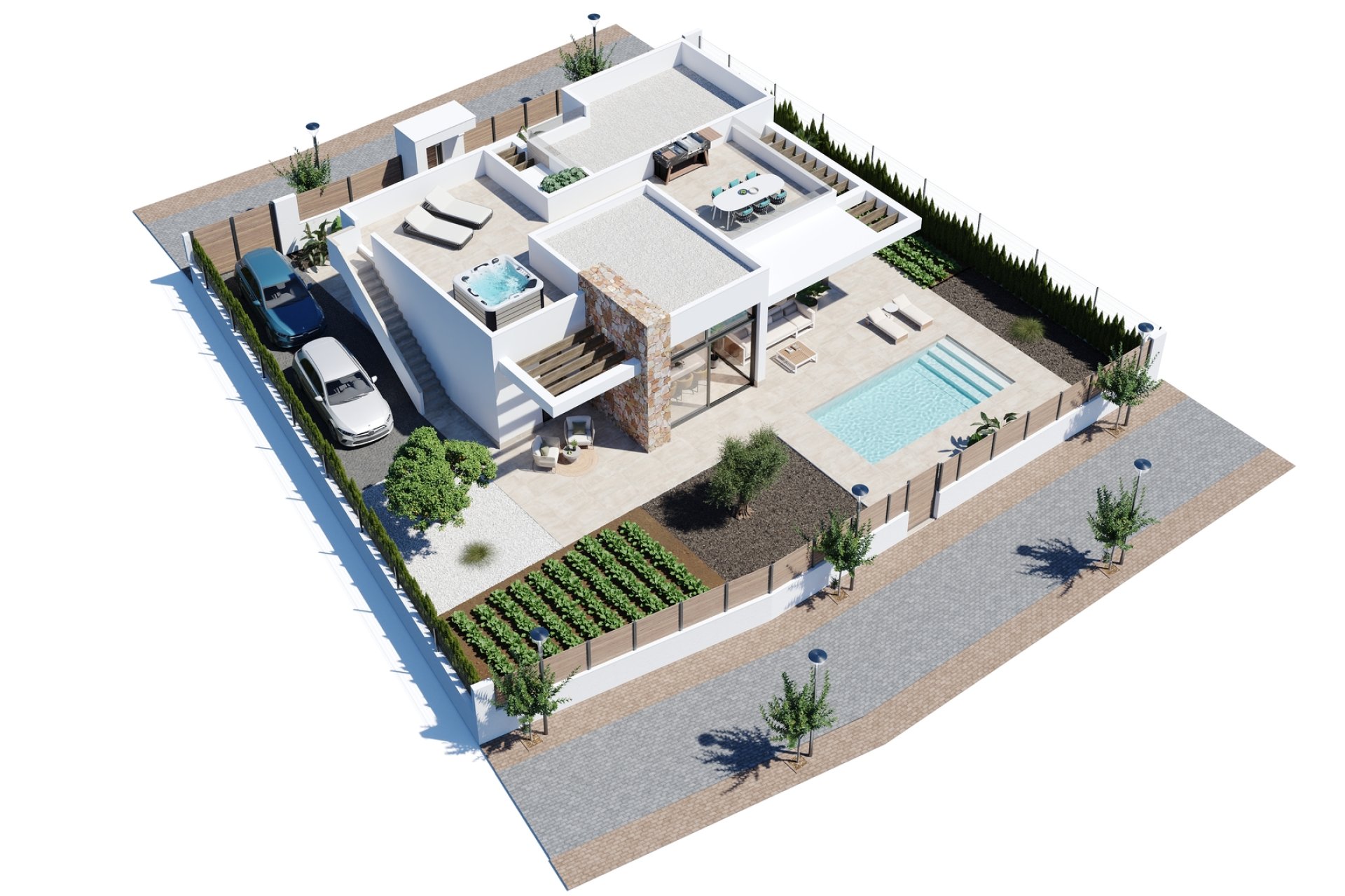 Nieuwbouw Woningen - Villa -
Hacienda del Alamo Golf
