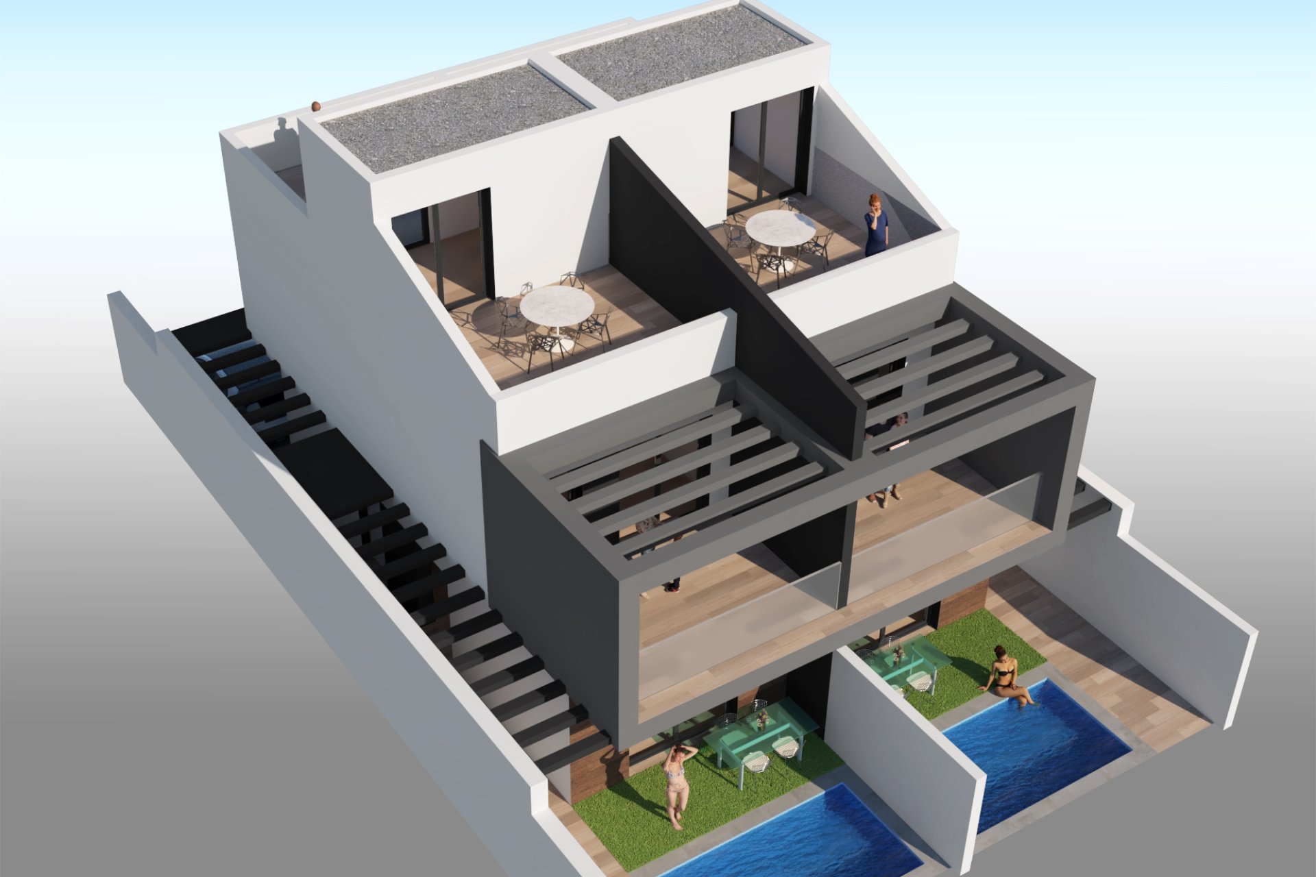Nieuwbouw Woningen - Villa / Halfvrijstaand -
San Javier