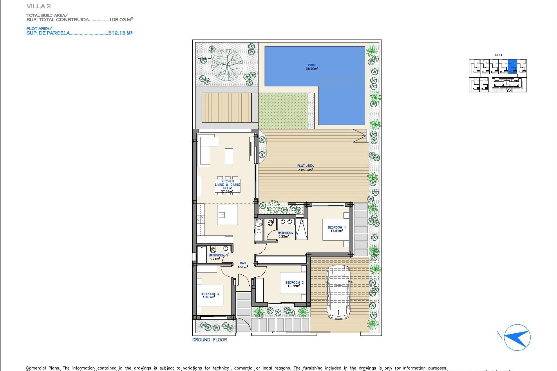 Nieuwbouw Woningen - Villa -
Los Alcazares - Lomas Del Rame