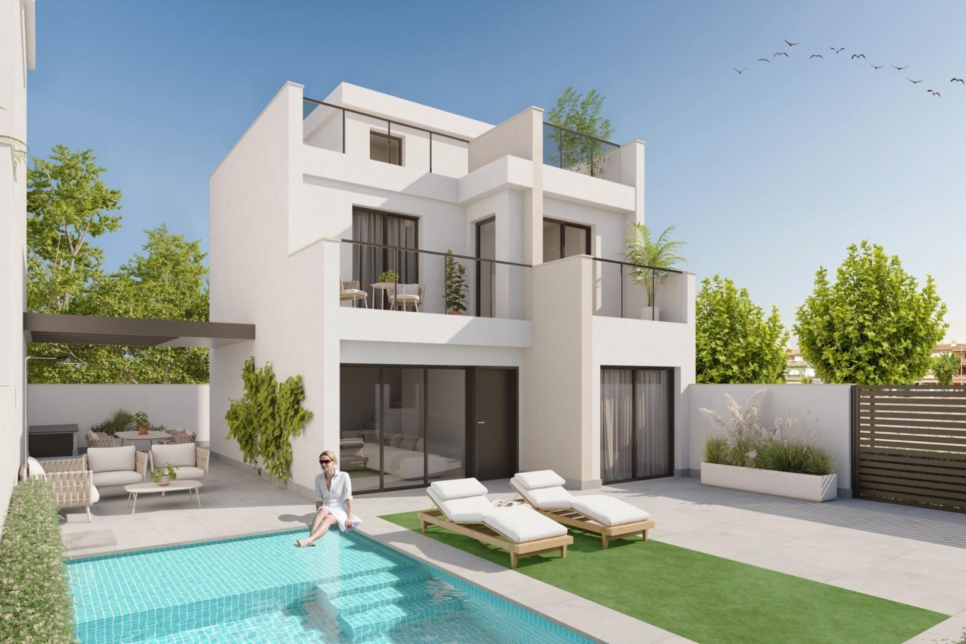 Nieuwbouw Woningen - Villa -
Los Alcazares - Los Narejos