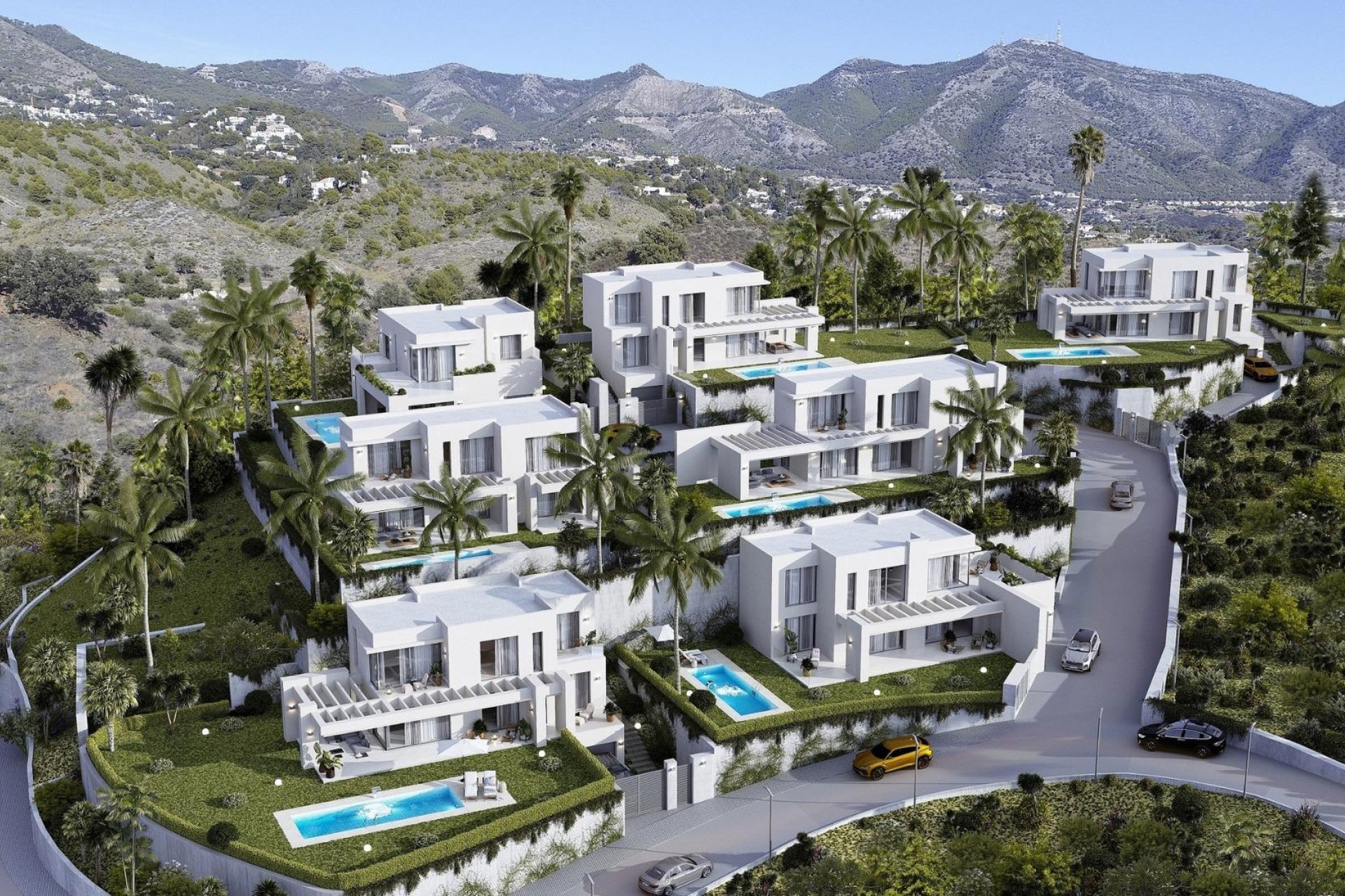 Nieuwbouw Woningen - Villa -
Mijas - Mijas pueblo