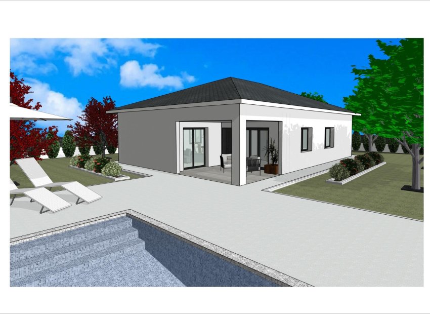 Nieuwbouw Woningen - Villa -
Pinoso - Lel