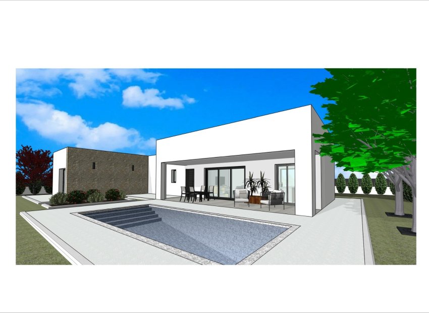 Nieuwbouw Woningen - Villa -
Pinoso - Lel