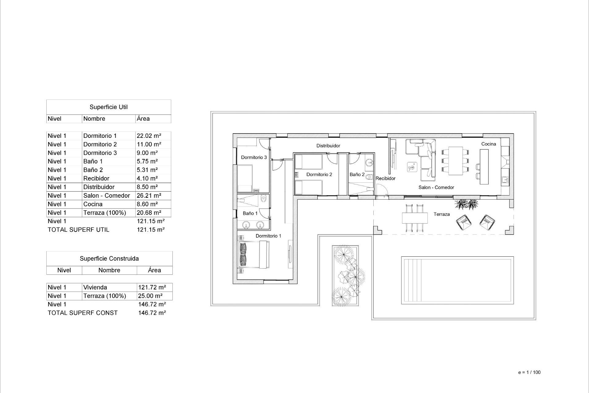 Nieuwbouw Woningen - Villa -
Pinoso - Lel