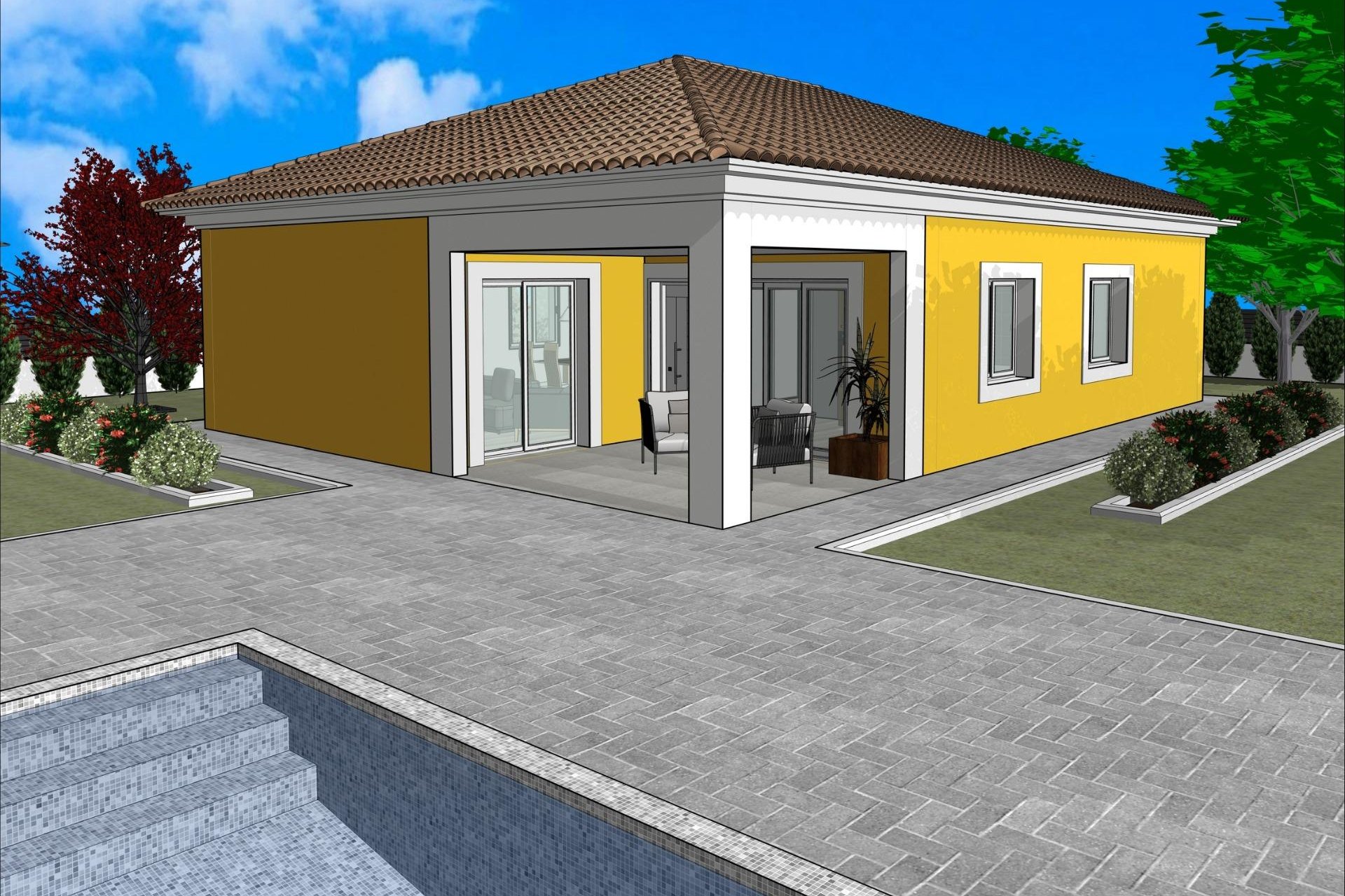 Nieuwbouw Woningen - Villa -
Pinoso - Lel