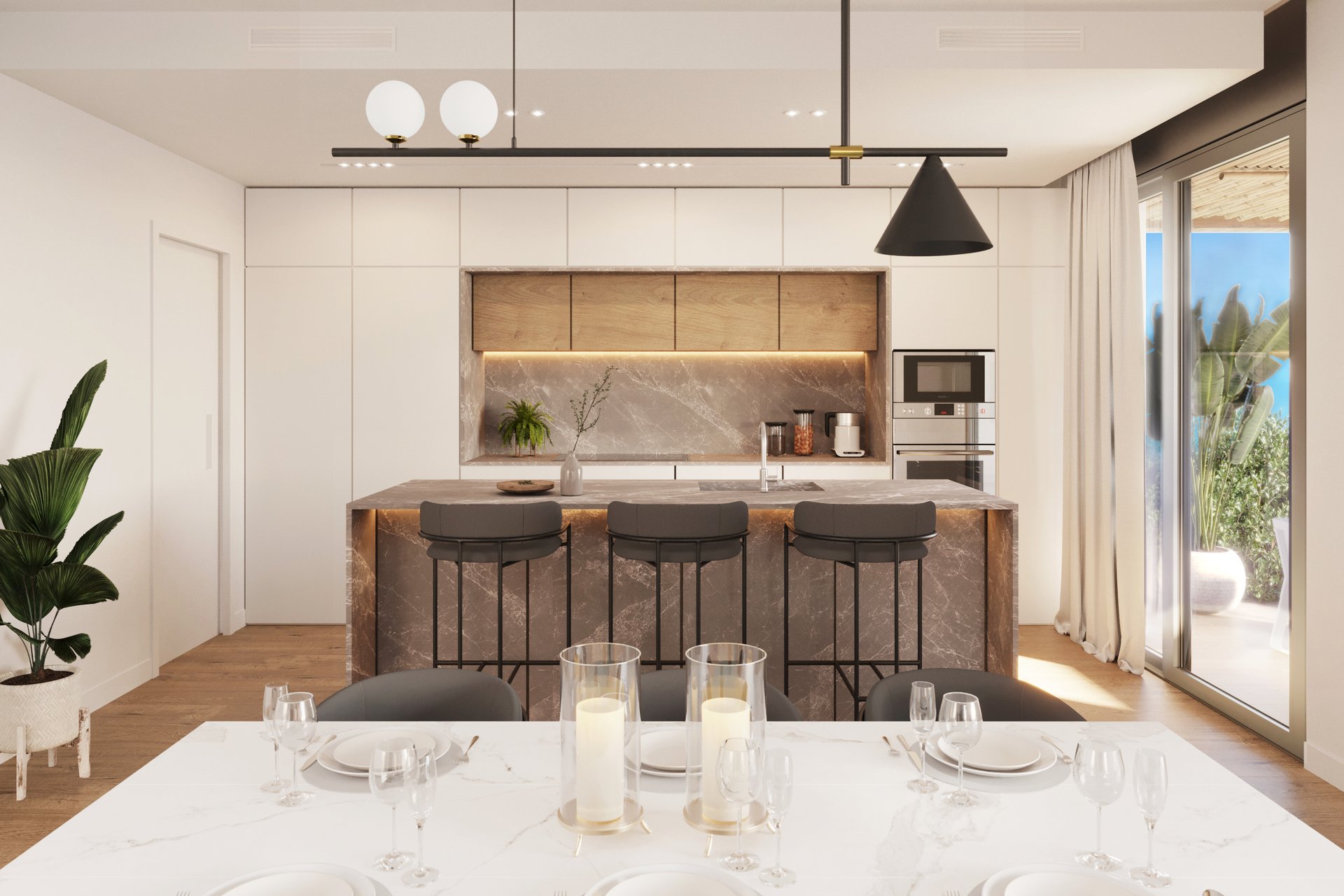 Nieuwbouw Woningen - Villa -
Polop