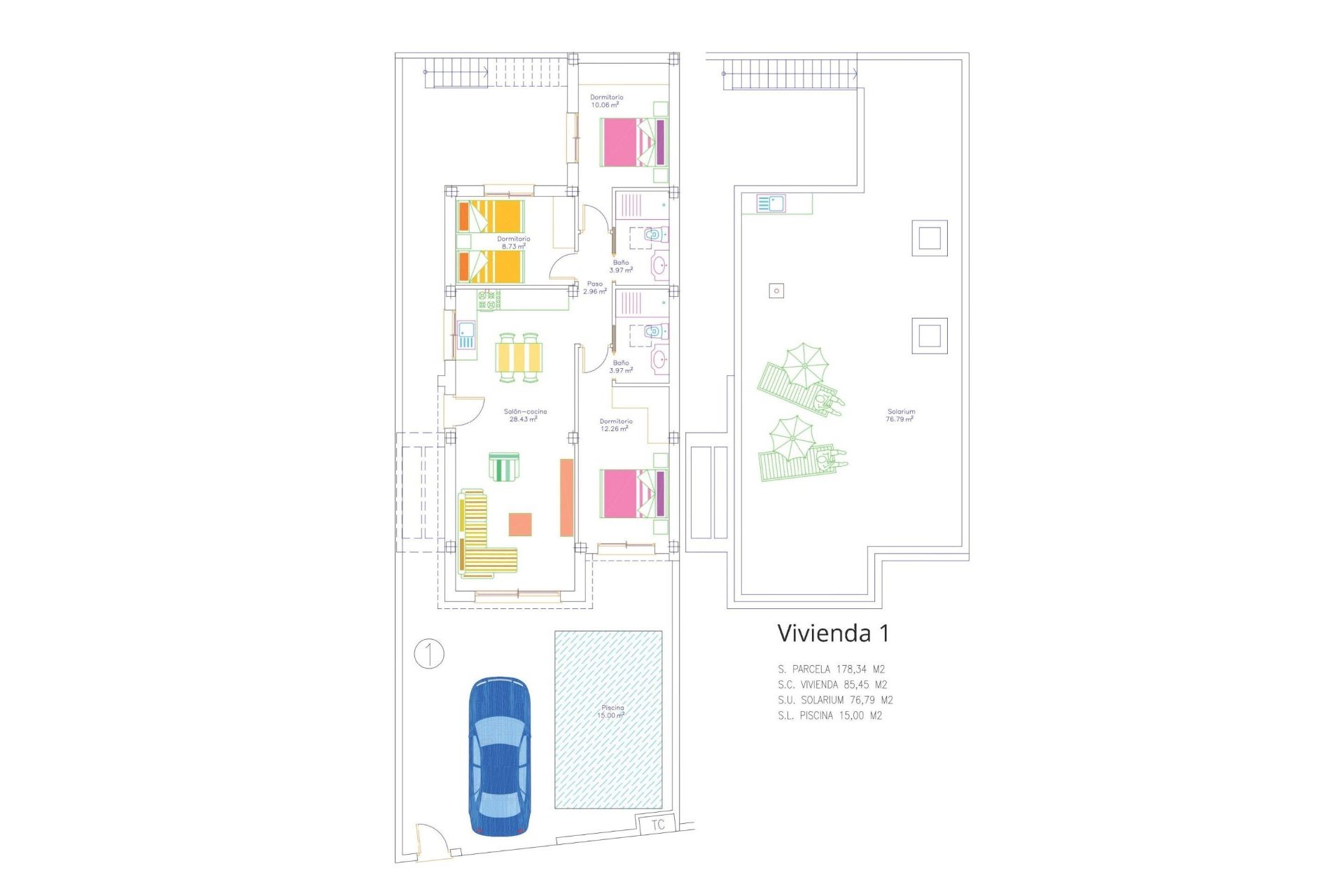 Nieuwbouw Woningen - Villa -
San Javier - pueblo