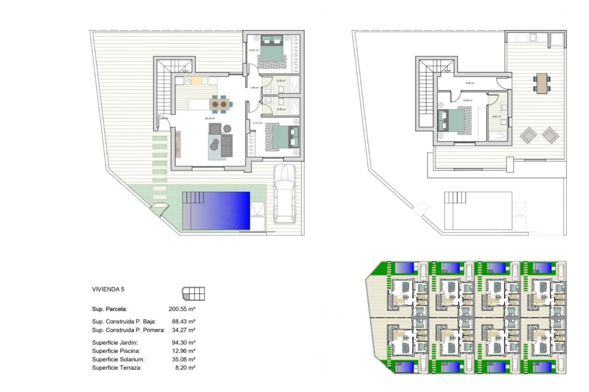 Nieuwbouw Woningen - Villa -
Torre Pacheco - Roldán