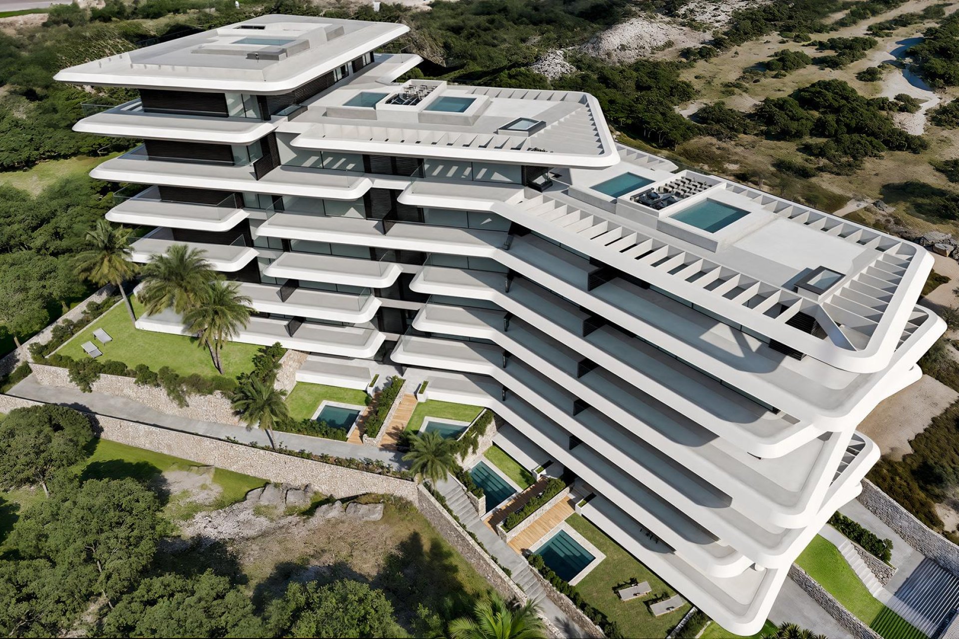 Nieuwbouw wooncomplex in Estepona